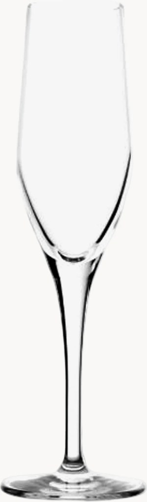 Set di 6 bicchieri da champagne in cristallo Exquisite