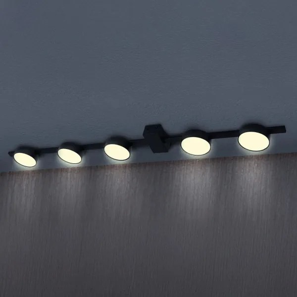Plafoniera LED JOY 5xGX53/6W/230V nero
