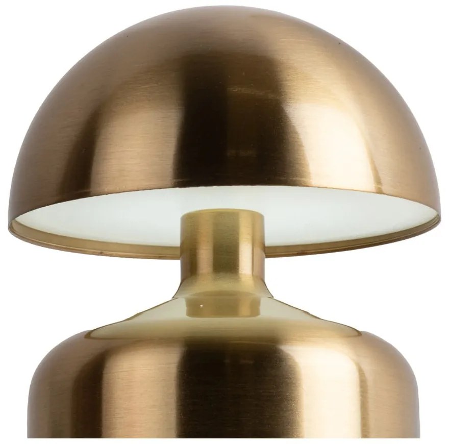 Lampada da tavolo a LED in oro (altezza 15 cm) Impetu - Leitmotiv