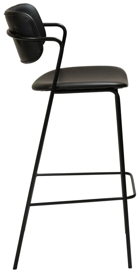 Sgabello da bar in similpelle nera, altezza 107 cm Zed - DAN-FORM Denmark