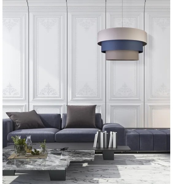 Duolla - Lampadario a sospensione con filo LUNETA 1xE27/40W/230V diametro 45 cm