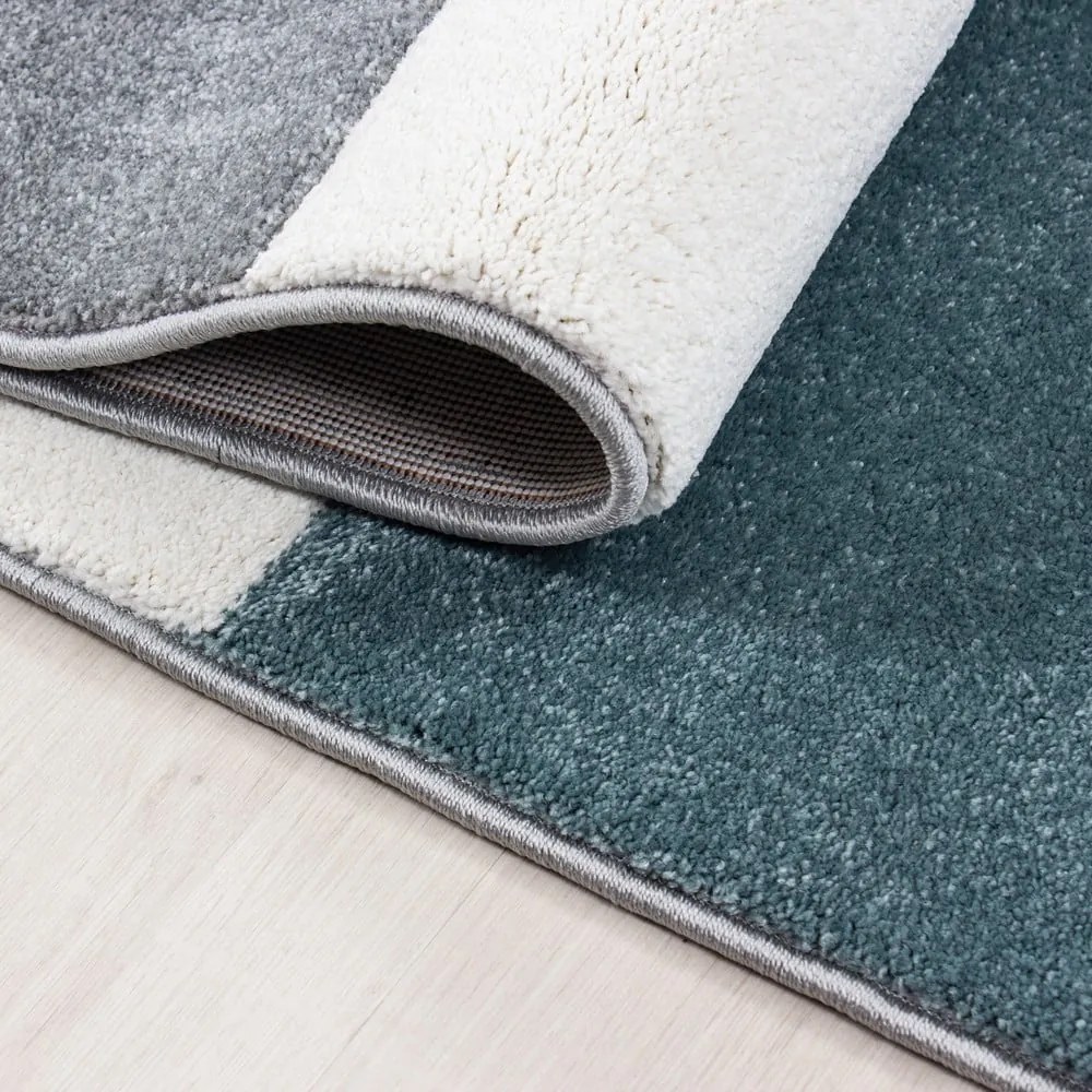 Passatoia blu-grigio 80x300 cm Hawaii - Ayyildiz Carpets