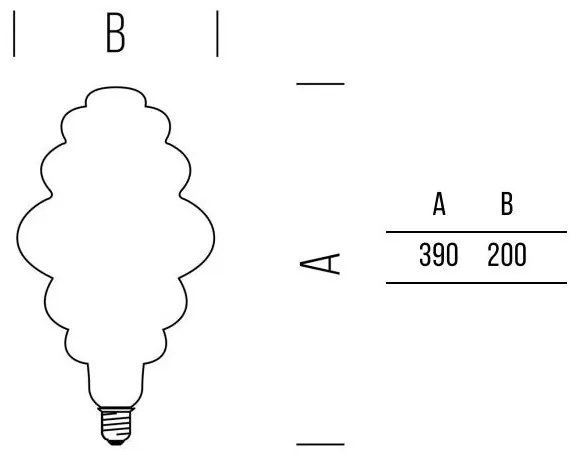 Alveare F.O.B. Stick 500lm 8,0W E27 AM