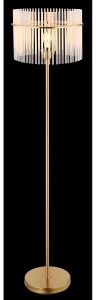 Globo 15698SM - Lampada con piedistallo GORLEY 1xE27/60W/230V oro