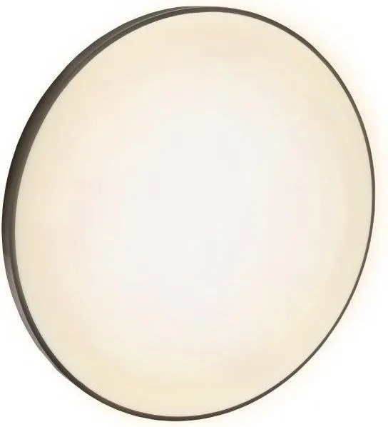 Plafoniera LED 32W IP54 Bianco Variabile CCT Ø380mm Doppia Cornice