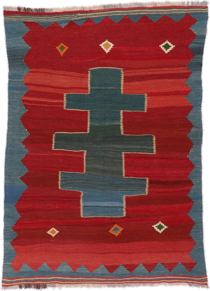 Kilim Tappeto persiano 180x250 (Iran) Tessuto A Mano