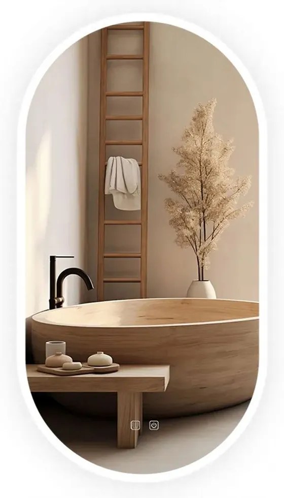 Specchio LED EGj 50x90 cm