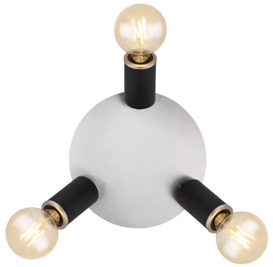 Globo 54032-3B - Luce Spot JOSEBA 3xE27/60W/230V legno nero