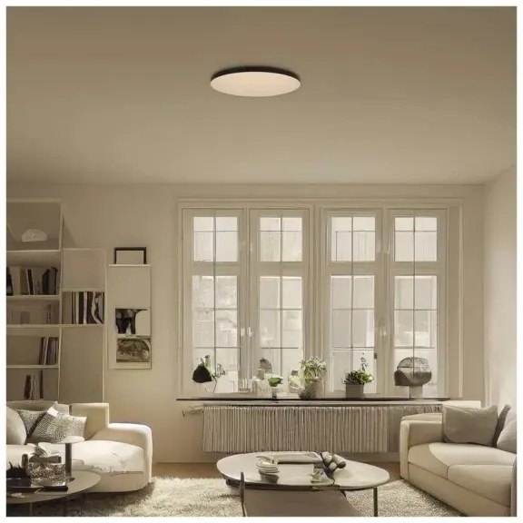 Plafoniera LED da bagno LED/18W/230V 3000/4000/5700K IP55 nero