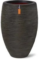 Vaso Nature Rib Elegante Deluxe 45x72 cm Marrone Scuro