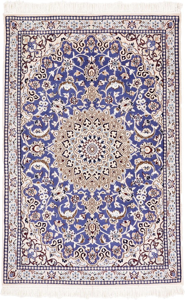 Nain Tappeto 140x80 (Iran) Annodato A Mano