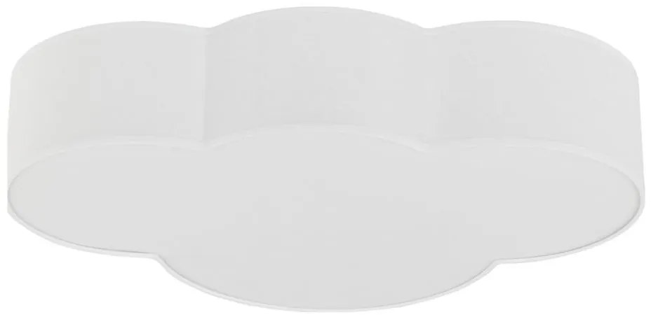 Brilagi - Lampada da soffitto per bambini NIMBUS 4xE27/15W/230V 46x63 cm bianca