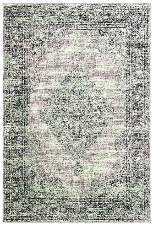 Set di tappetini per il bagno verdi/grigi 2 pz 60x100 cm – Foutastic