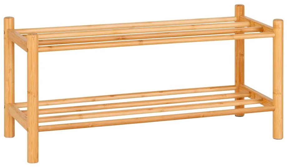 Scarpiera in bambù in colore naturale Manaus - House Nordic