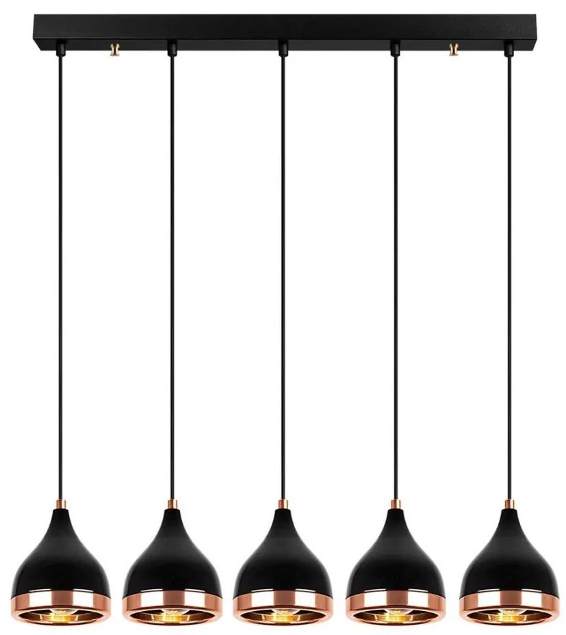 Lampadario su filo YILDO 5xE27/40W/230V