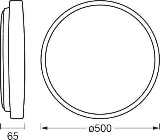 Osram - Plafoniera LED dimmerabile ORBIS ALISON LED/36W/230V Ø 50 cm