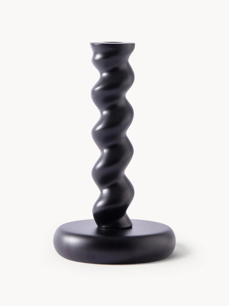 Candelabro in metallo fatto a mano Twister