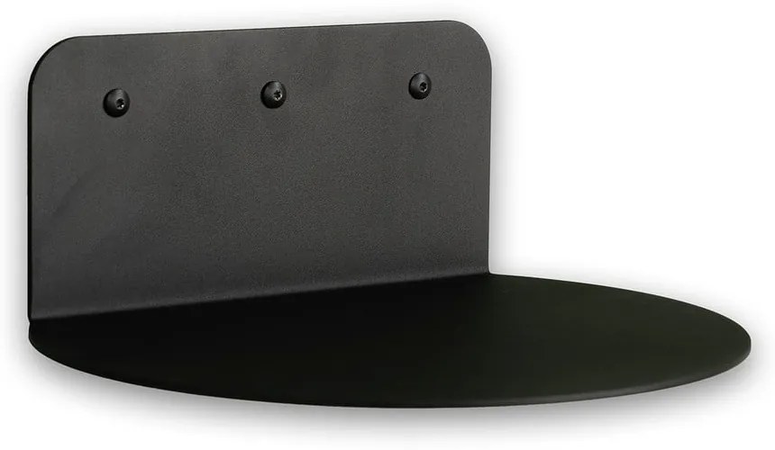 Mensola nera in metallo 30 cm Flex – Spinder Design