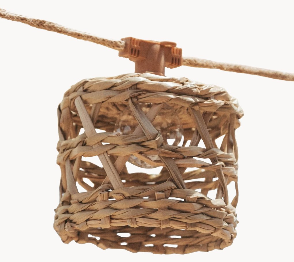 Ghirlanda solrare a LED solare Alba