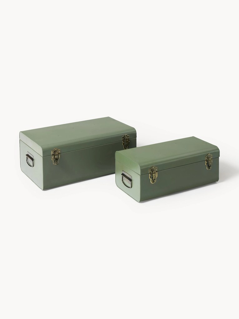 Set di 2 cassettiere in metallo Jonny