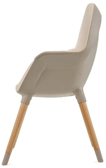 KINDERKRAFT - Sedia da pranzo per bambini 2v1 FINI2 faggio/beige