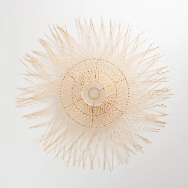 Brilagi - Lampadario LED a sospensione con cavo CERIA BOHO 1xE27/40W/230V Ø 70 cm bambù