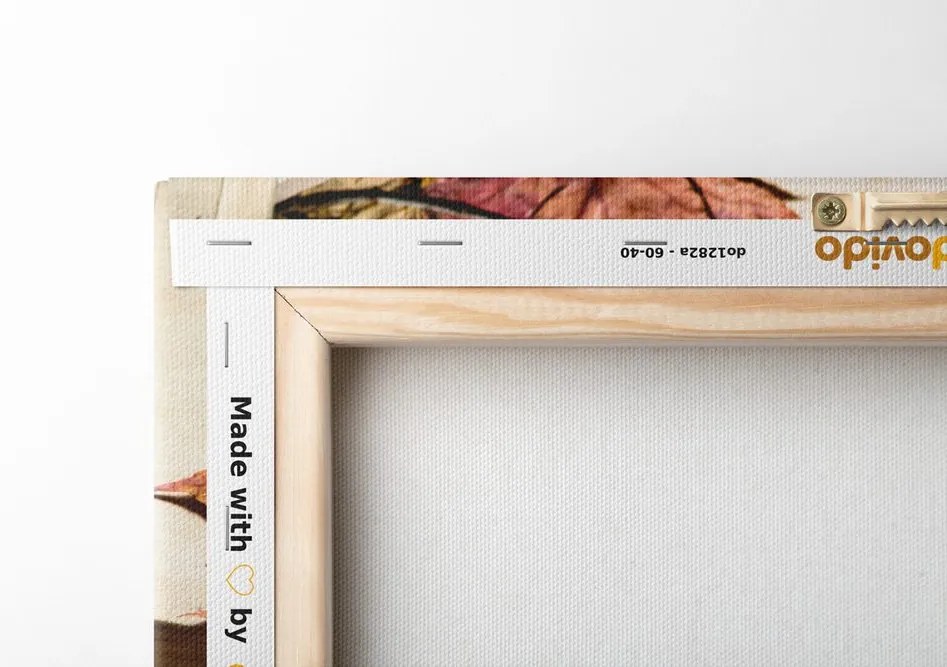 Quadro su tela – Tazza di caffè autunnale