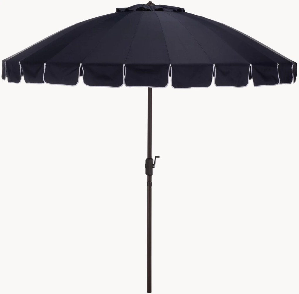 Ombrellone rotondo con manovella Panza, Ø 252 cm