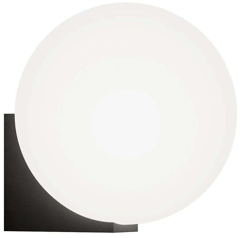 Lampada da parete nera , ø 15 cm Obi - SULION