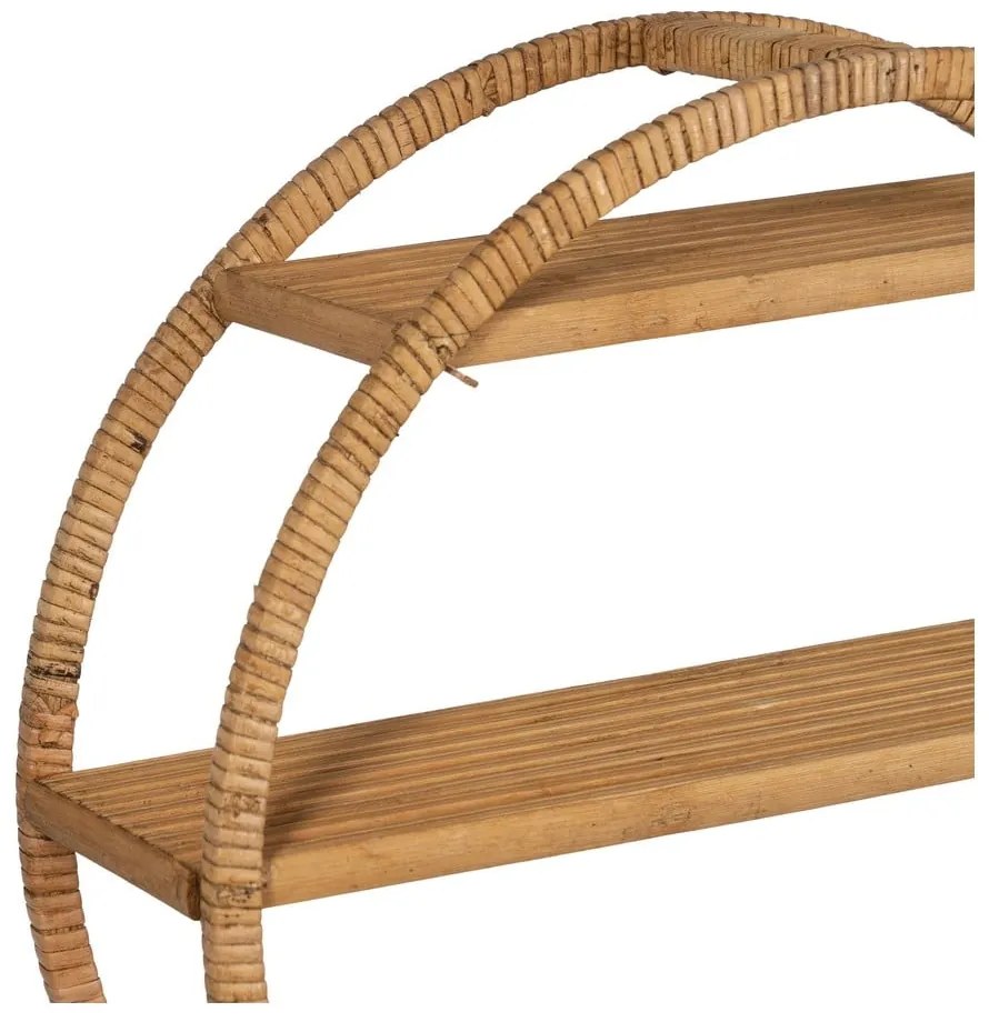 Mensola in rattan colore naturale 45,5 cm - Ixia