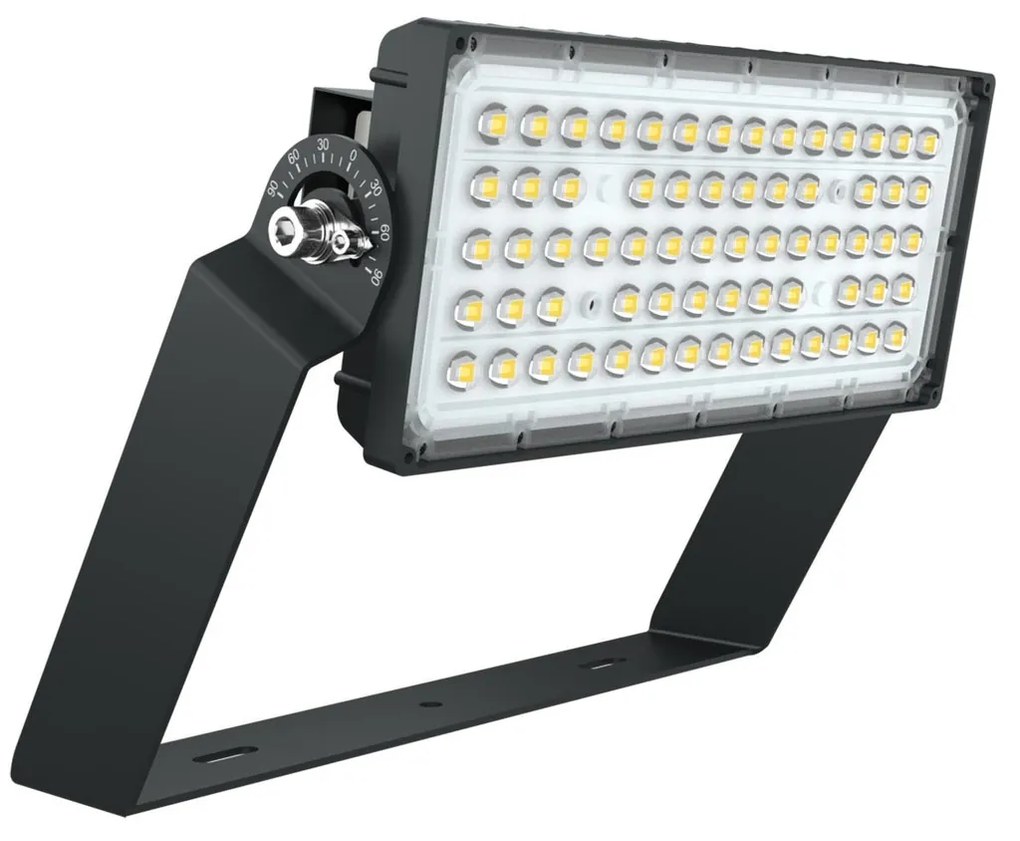 Faro Modulare LED 200W IP66 167lm/W No Flickering con driver Philips Colore Bianco Naturale 4.000K