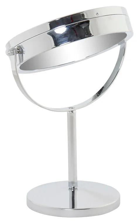 Specchio Ingranditore con LED DKD Home Decor Argentato (21,5 x 13,5 x 32,5 cm)