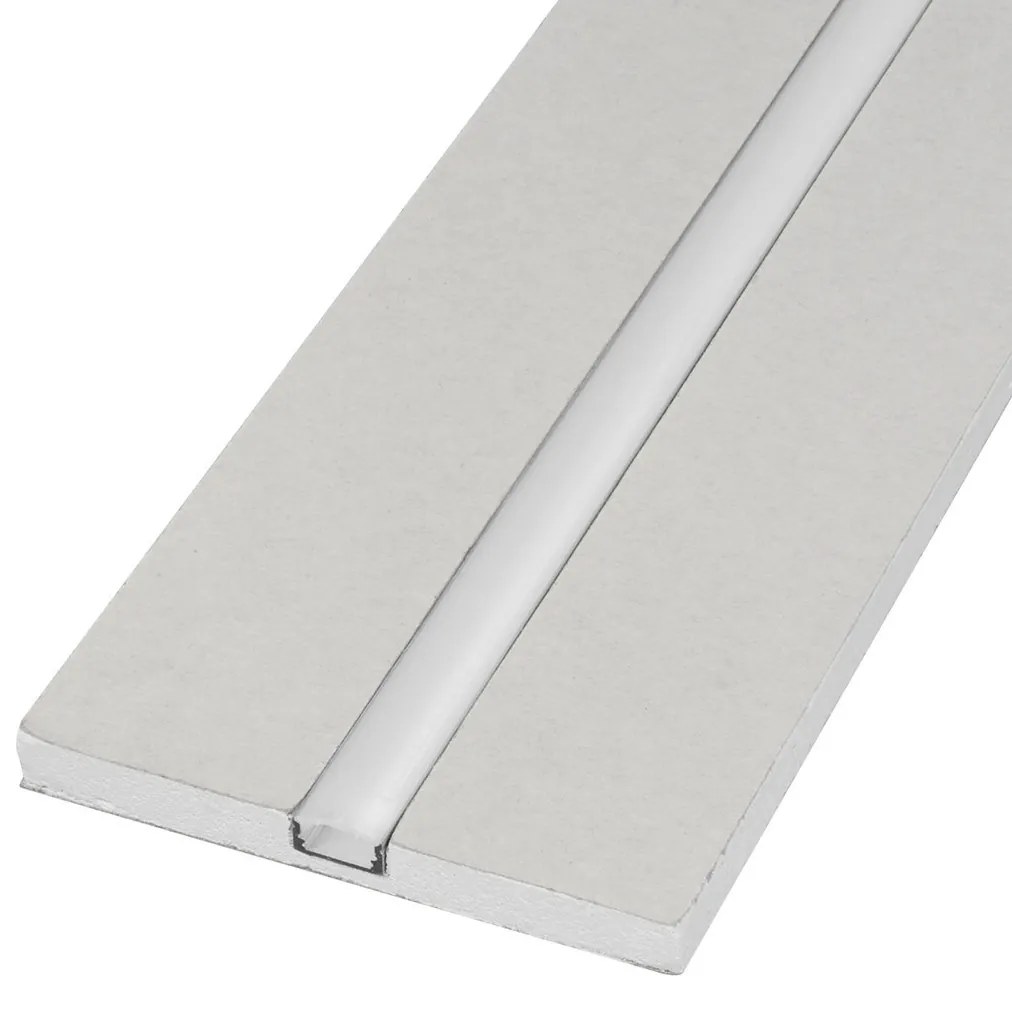 Cartongesso con Profilo in alluminio Integrato - Taglio di Luce LED Variante Lunghezza 1 Metro