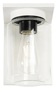 Lampada da parete moderna bianca IP54 - Marshall