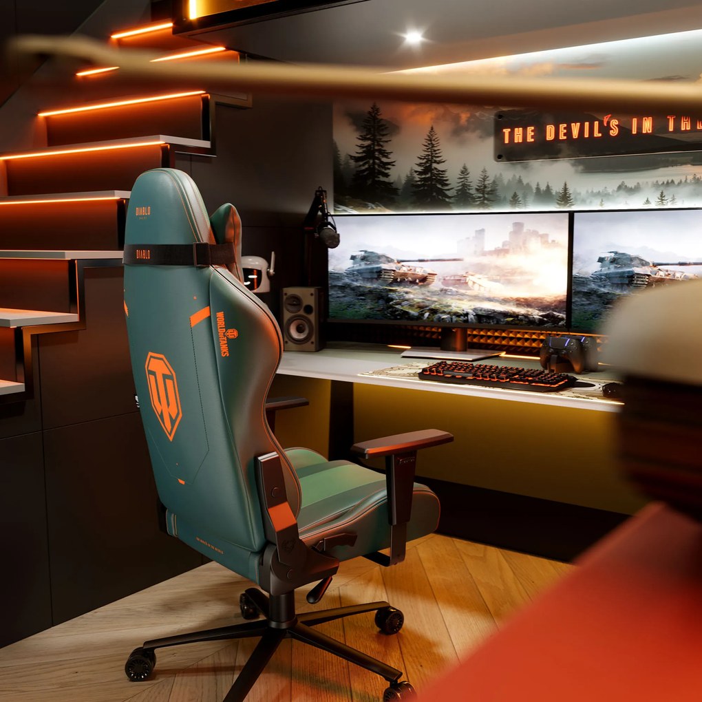 Sedia da gaming WOT Diablo X-One 2.0, World of Tanks