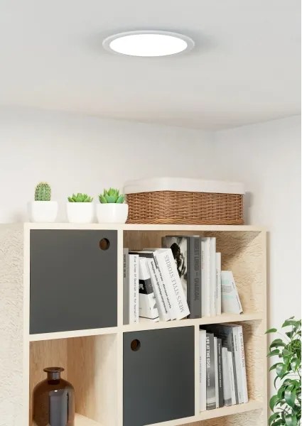 Eglo 901398 - Plafoniera da incasso LED FUEVA LED/18,5W/230V Ø 21,6 cm bianca