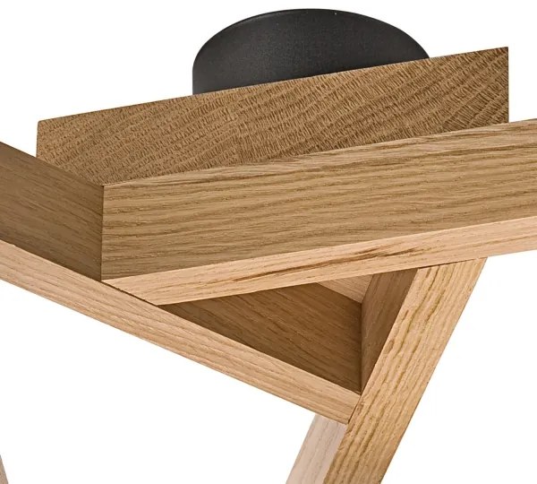 Plafoniera ANTONIO 3xE14/40W/230V rovere