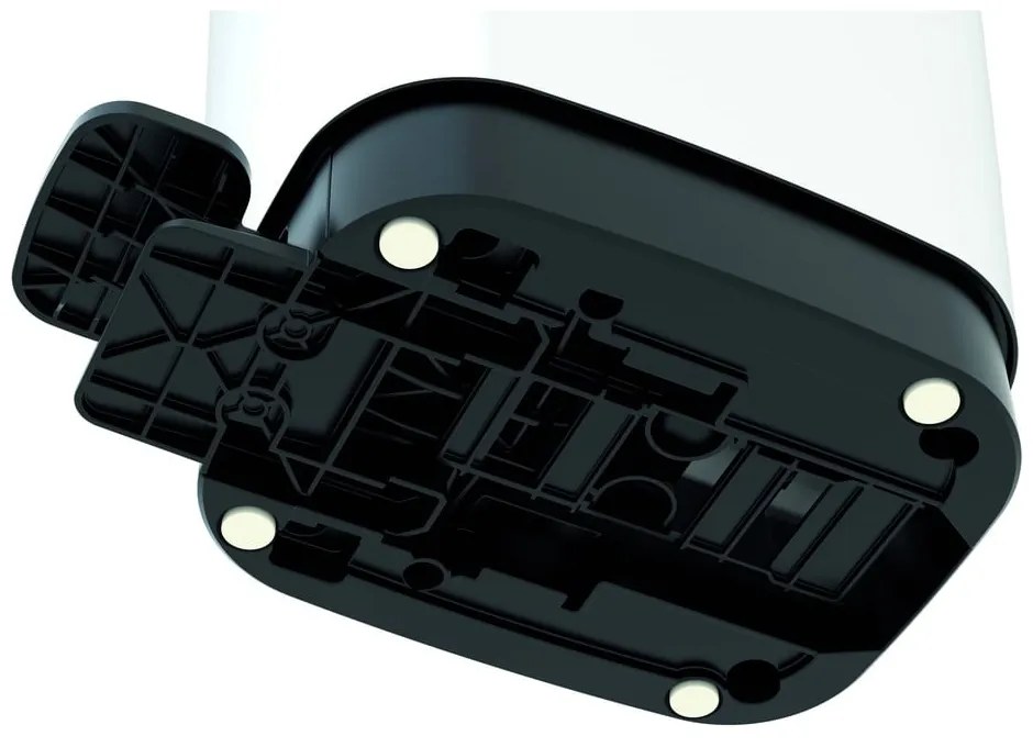 Cestino per la spazzatura argentato in plastica con pedale 45 l Chic Bin L – KIS