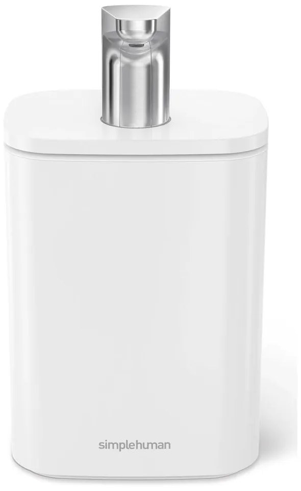 Dispenser di sapone in acciaio bianco 473 ml Pulse - simplehuman