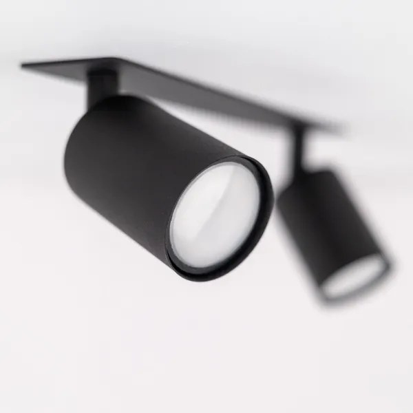Faretto da incasso NEX 2xGU10/10W/230V nero