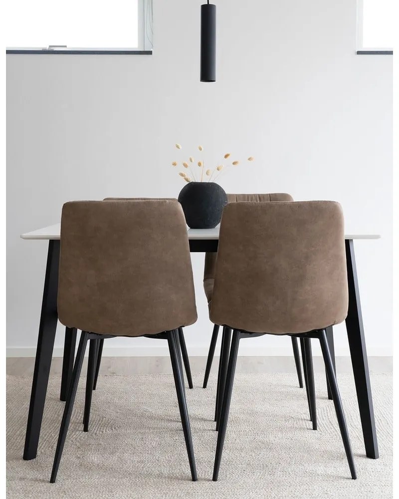 Sedie da pranzo in set marrone chiaro 2 pz Moseby – Bonami Essentials