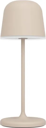 Eglo 901881 - Lampada da tavolo ricaricabile a LED dimmerabile per esterni MANNERA-S LED/1,8W/5V IP54 crema
