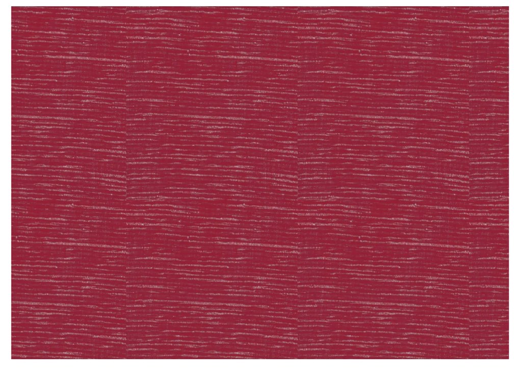 Tovaglietta rossa natalizia in cotone, 45x33 cm