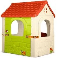 Casetta Gioco per Bambini Fantasia 85x108x124 h cm in Plastica Multicolor