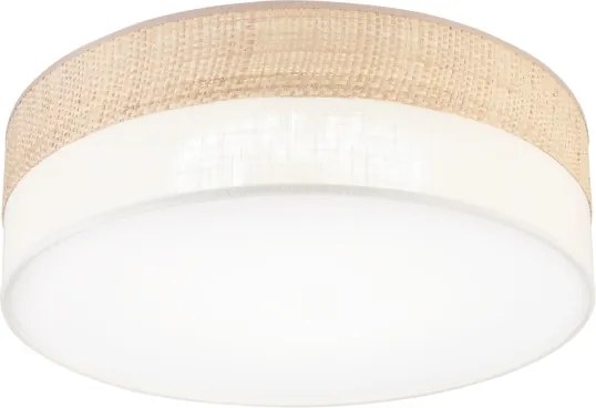 Plafoniera LED SIRJA BOHO LED/36W/230V ø 45 cm beige/crema