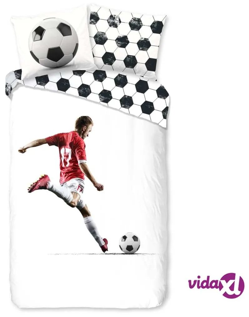 Good Morning Copripiumino per Bambini SCORE 140x200/220 cm Bianco