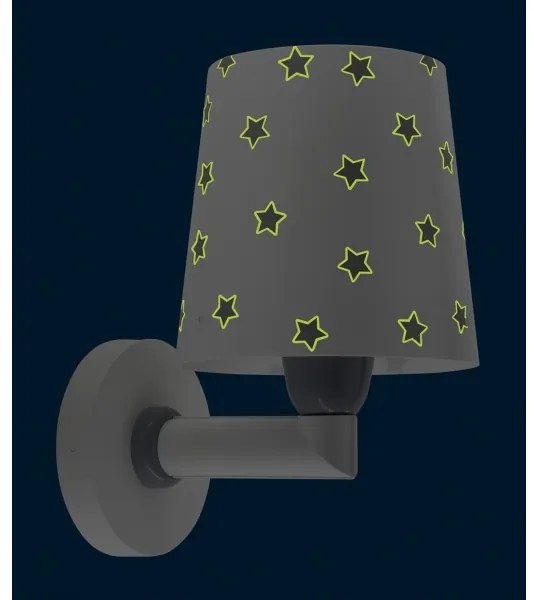 Dalber 82219B -  Applique per bambini STAR LIGHT 1xE27/60W/230V bianco
