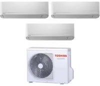 Climatizzatore Condizionatore Toshiba Trial Split Inverter serie SEIYA 10+10+10 (9+9+9) RAS-3M18U2AVG-E R-32 Wi-Fi Optional 10000+10000+10000 (9000+9000+9000)