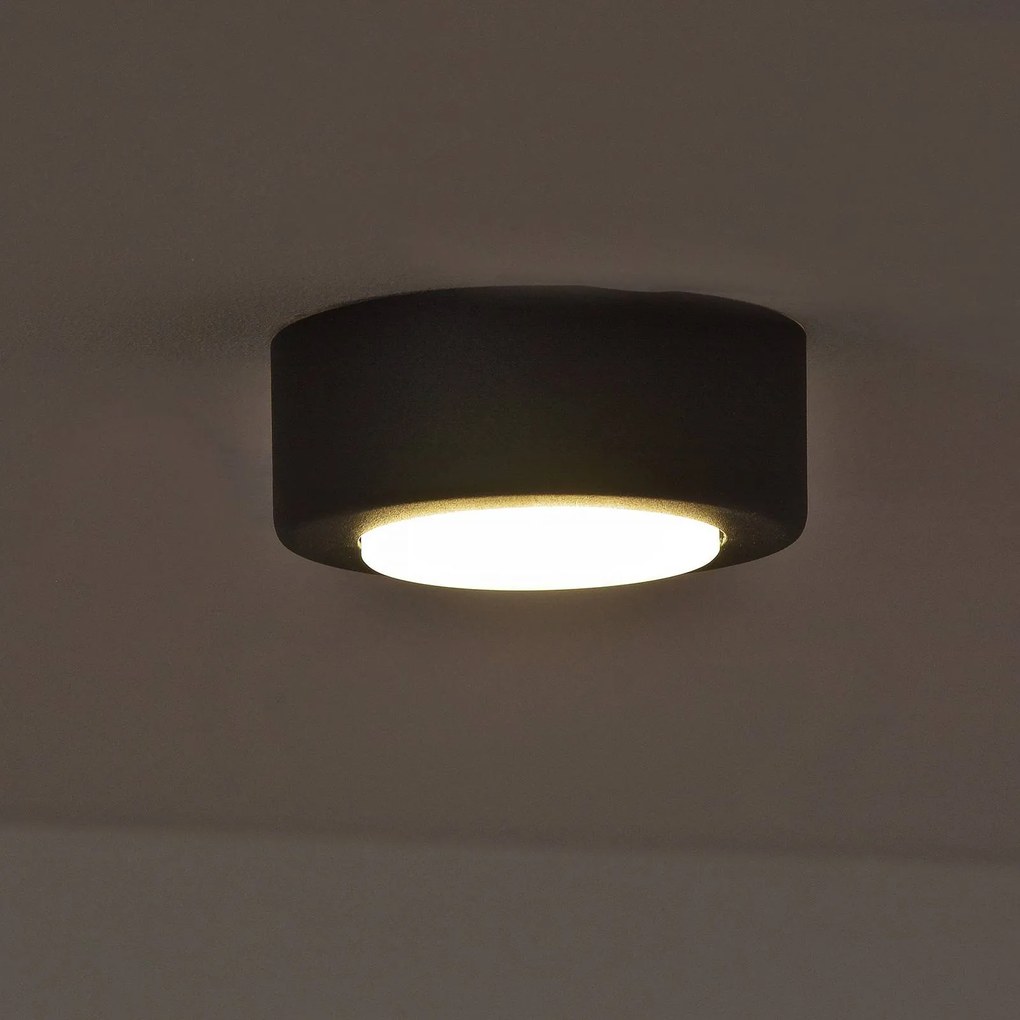HELAM Faretto da soffitto SPOT 53, nero, Ø 11,5 cm, metallo, GX53
