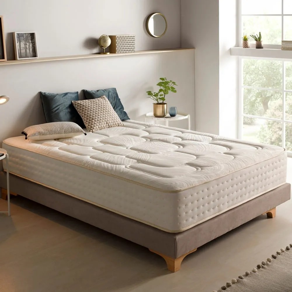 Materasso bifacciale/termoregolatore in schiuma media/extra dura 120x200 cm Regal Supreme - Moonia